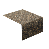 Наличник металлический с посыпкой Docke, Янтарный