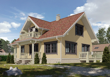 Сайдинг LUX под дерево, Блок-Хаус, зрелый каштан - 84