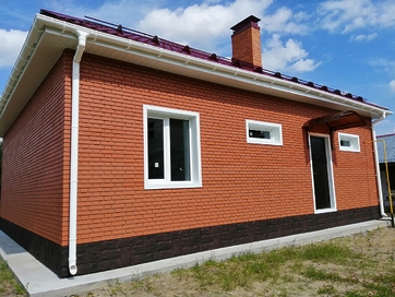 Соединитель желобов Lux, пломбир - 25